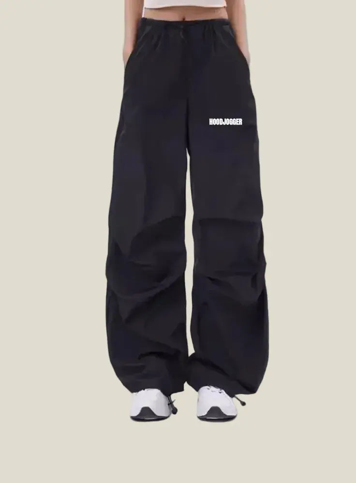 Damen-Fallschirmhose aus gewebtem Nylon