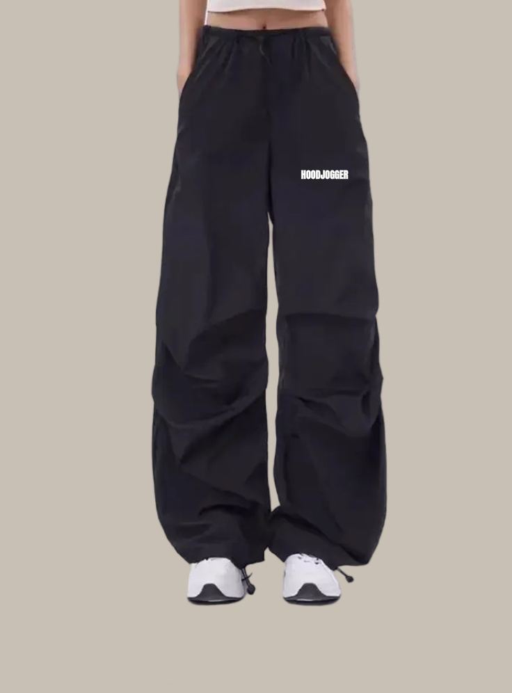 Damen-Fallschirmhose aus gewebtem Nylon