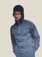 Herren Jogginganzug,  Quarter-Zip Sweatshirt Set