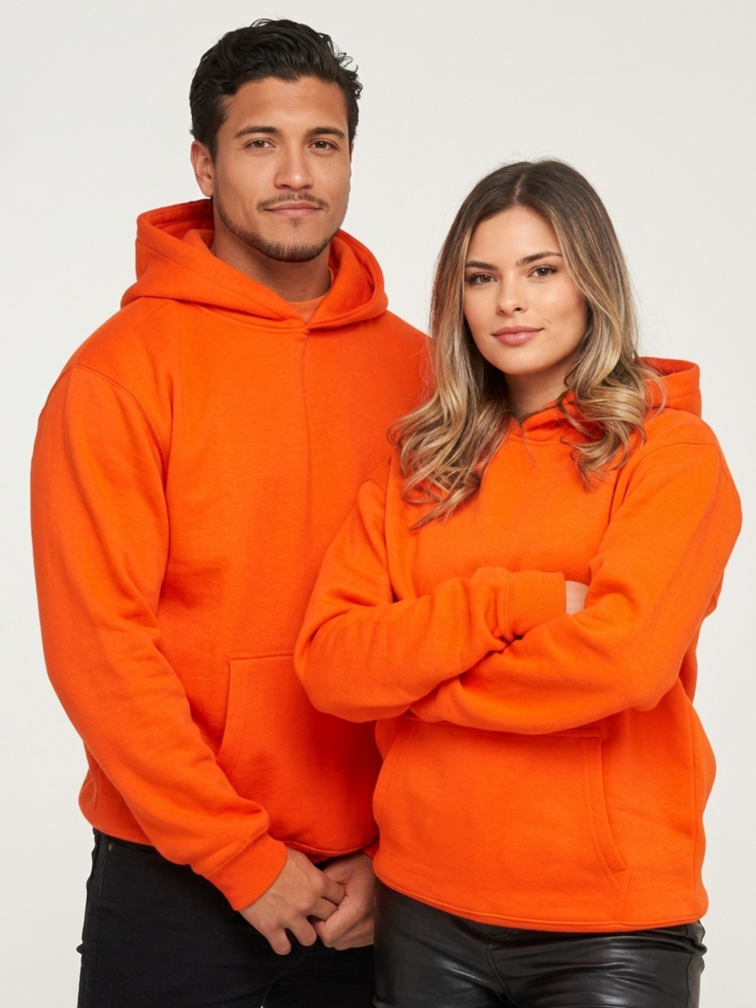 Oversize Hoodie Unisex Boxy Fit, Schweres Fleece