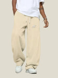 Herren Wide Leg Jogginghose vorne  HOODJOGGER Streetwear Jogginghose für Männer