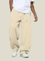 Herren Wide Leg Jogginghose vorne  HOODJOGGER Streetwear Jogginghose für Männer