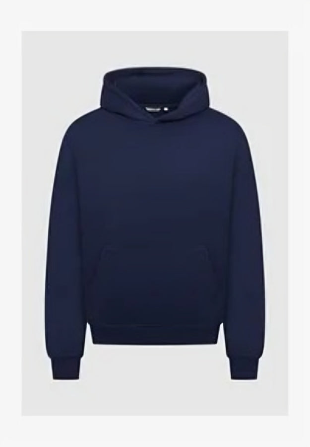 Oversize Hoodie Damen Cropped Fit, Weicher Scuba-Stoff mit Kapuze
