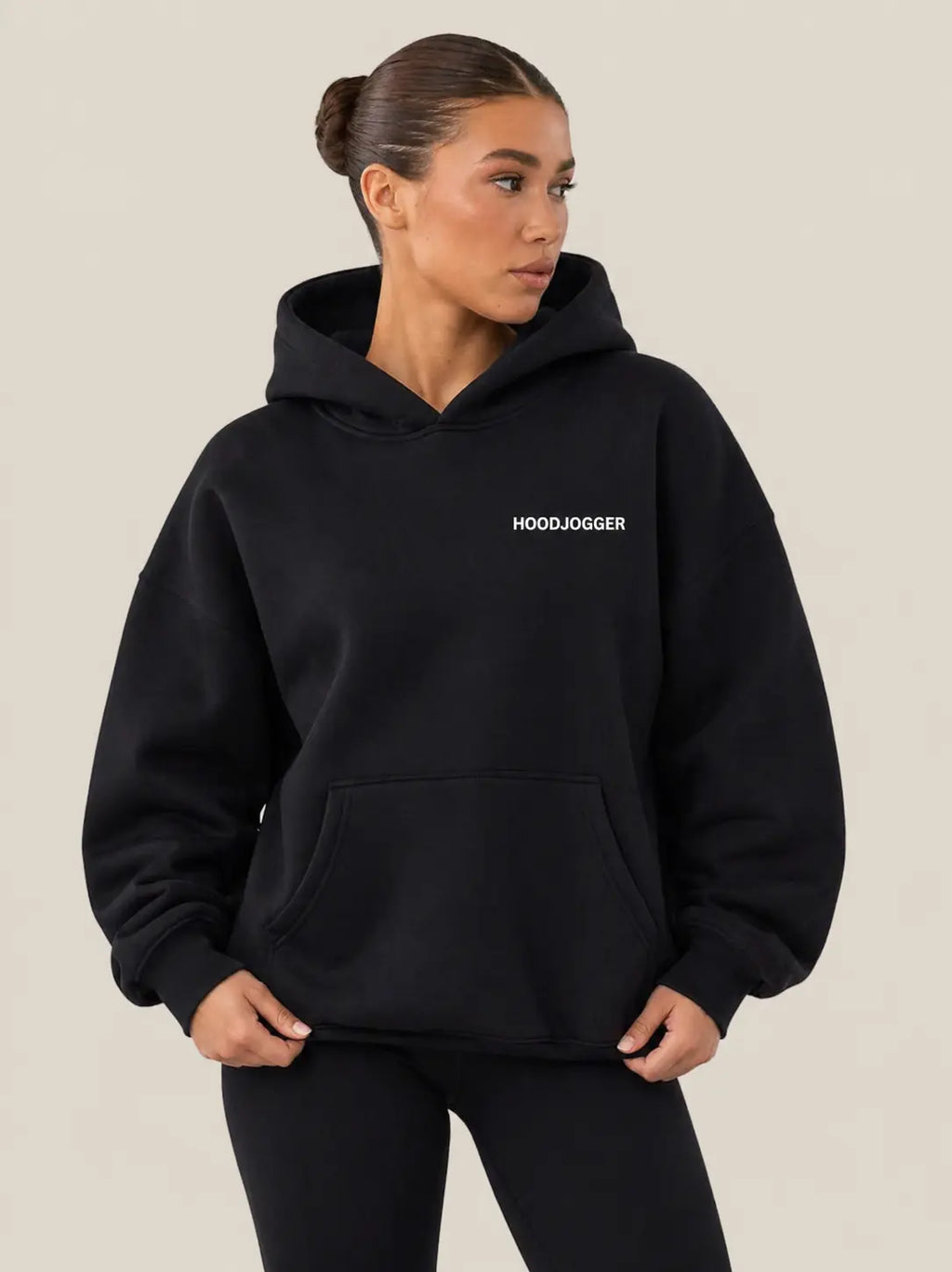 Damen Oversized Hoodie Frontansicht HOODJOGGER