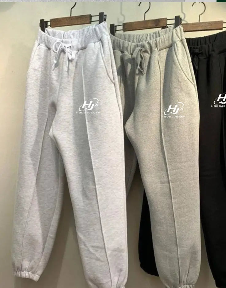 Detailansicht Material Damen Wide Leg Sweatpants HOODJOGGER