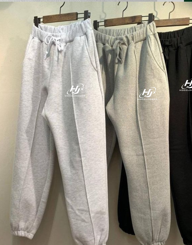 Detailansicht Material Damen Wide Leg Sweatpants HOODJOGGER