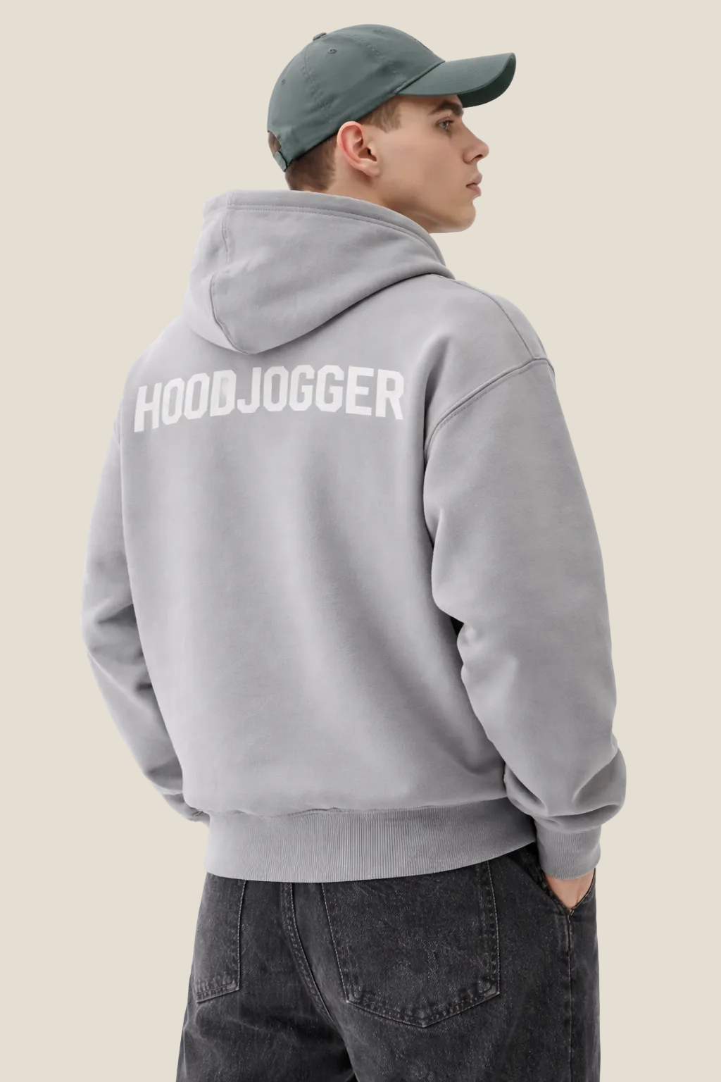 Material Detail Herren Activewear Hoodie HOODJOGGER
