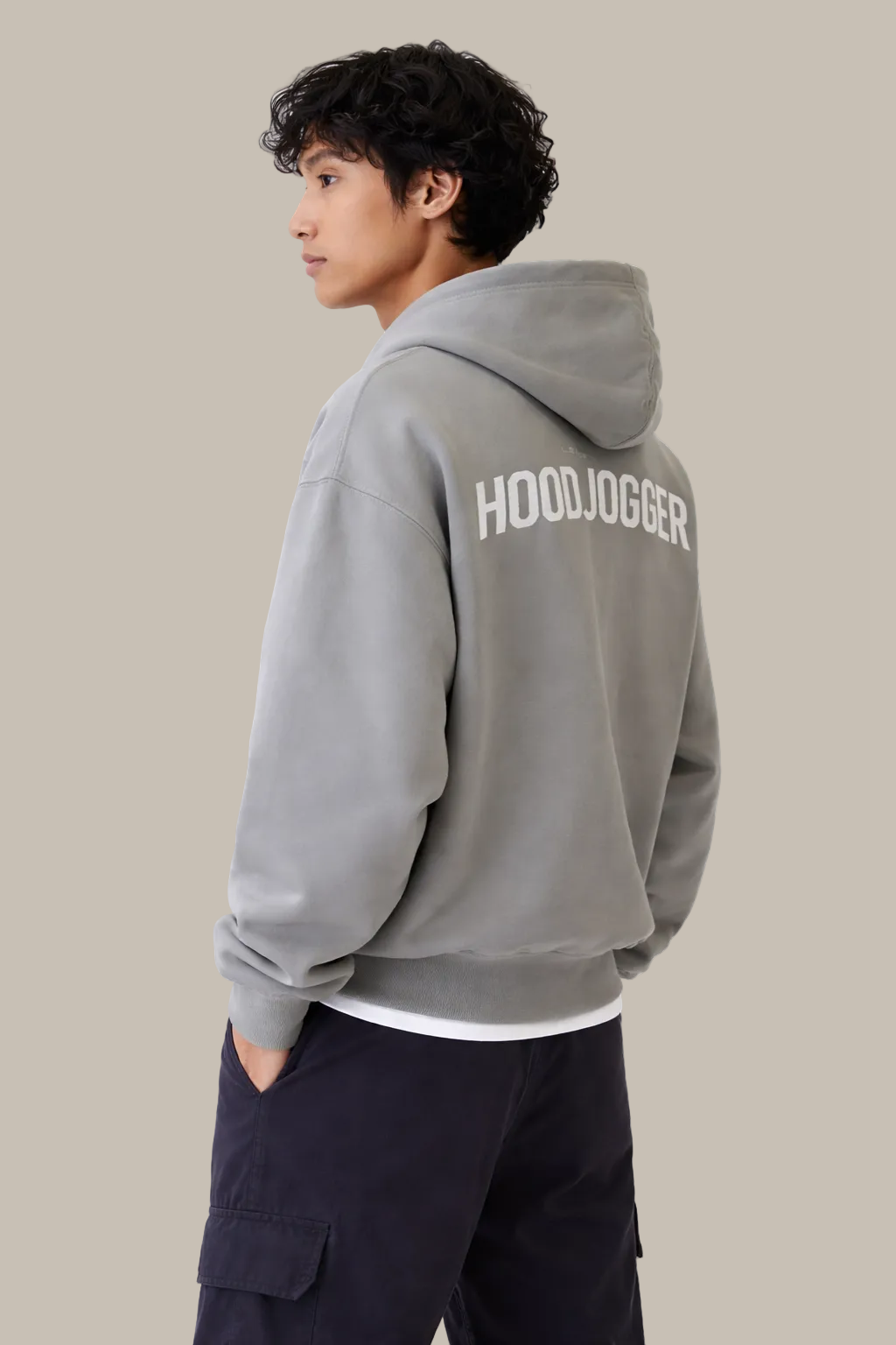 Herren Oversized Hoodie im Urban Streetwear Look HOODJOGGER