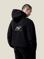 Herren Oversized Hoodie Schwarz im Streetwear Look HOODJOGGER
