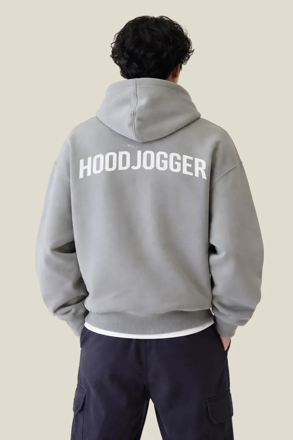 Seitenansicht Herren Oversized Hoodie HOODJOGGER
