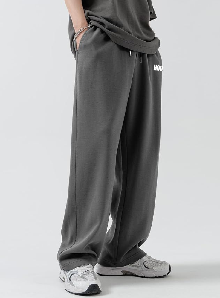 Herren Weite Jogginghose Front HOODJOGGER