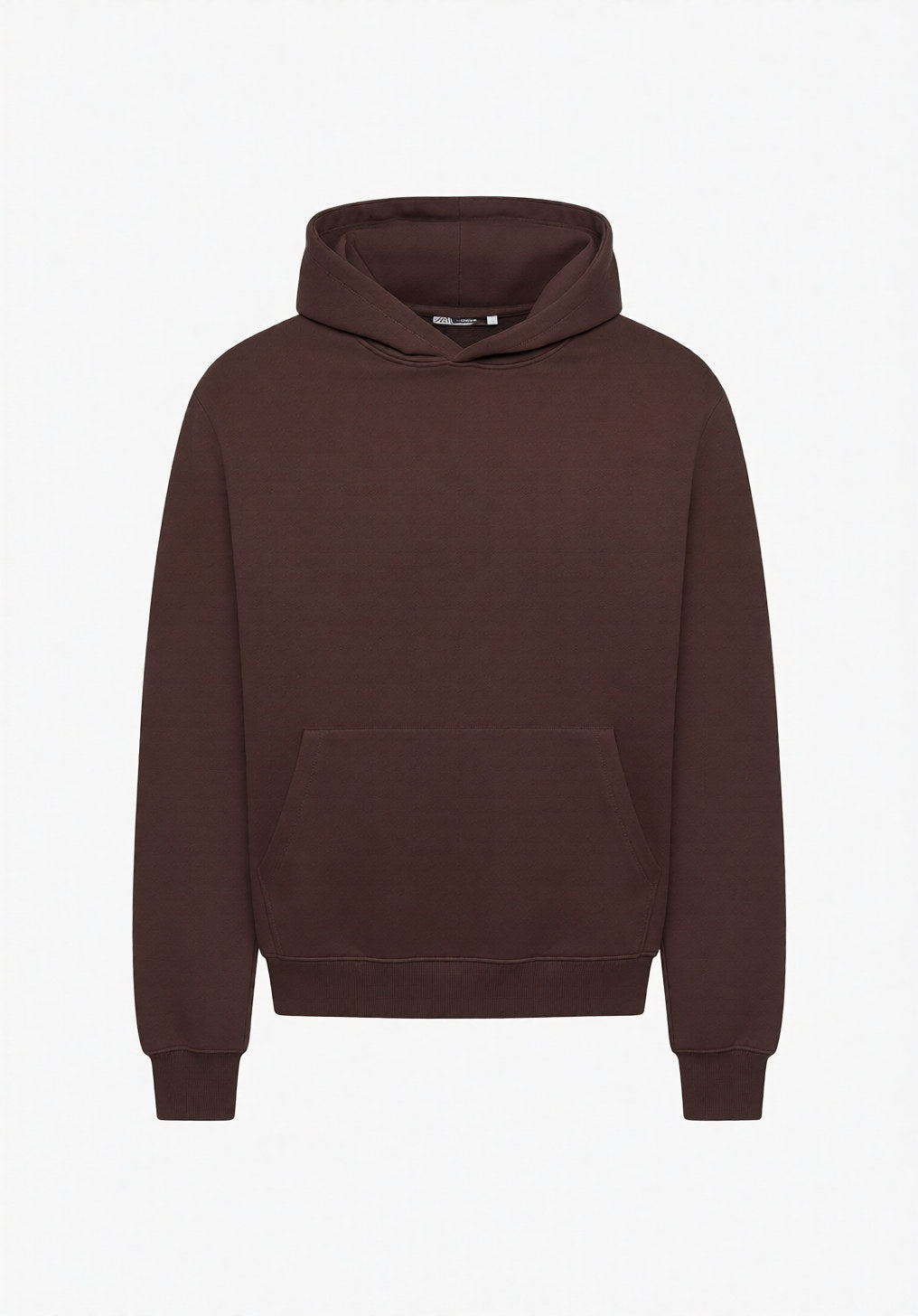 Oversize Hoodie Damen Cropped Fit, Weicher Scuba-Stoff mit Kapuze