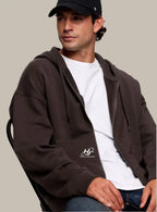 Oversized Sweatshirt Hoodie Herren Front HOODJOGGER